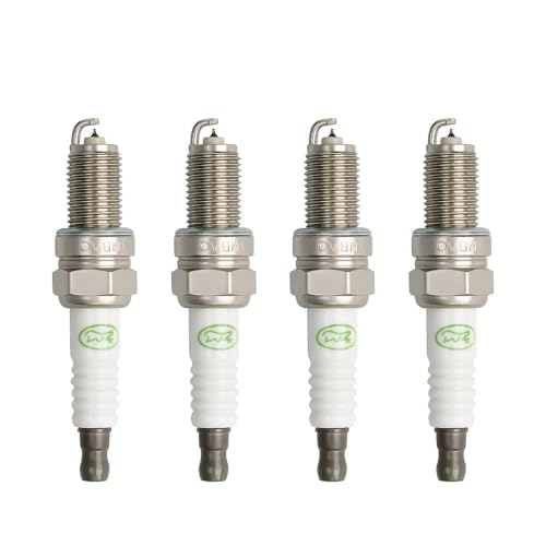 Image of 4 PCS Ignition Coils Pack UF649 68070492AB with Iridium Spark Plugs Compatible with 2012-2017 Fiat 500 1.4L L4