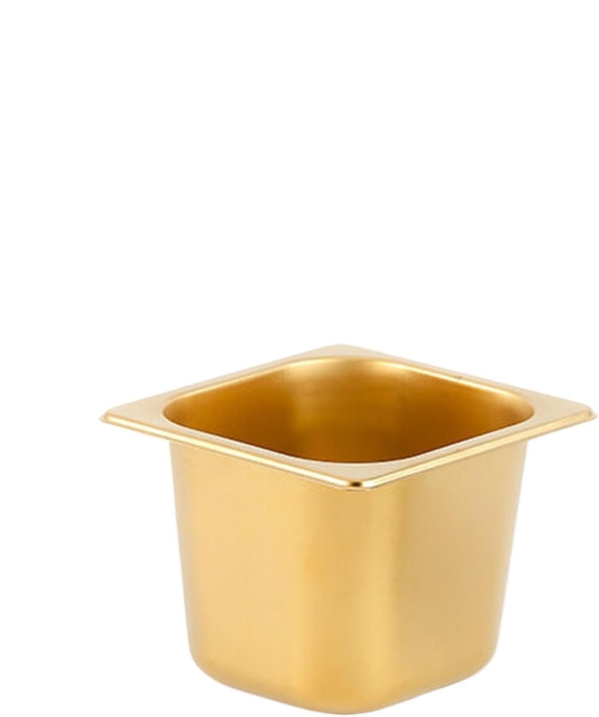 inless Steel patelnie Gastronorm w rozmiarze 1/2 (32,5 x 26,5 cm, głębokość 20 cm) - komercyjne naczynia bufetowe do gastronomii i hotelu Quali patelnia na stół parowy, bez pokrywy