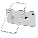 Imikoko iPhone 8 バンパー アルミ iPhone SE 第3/2世代 ケース iPhone 7 アルミバンパー 二重構造 (アルミフレーム/TPU) 衝撃吸収 黒 ブラック 銀色