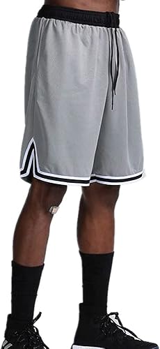 Miniatura 4 de OPALOS Paquete de 23 pantalones cortos deportivos activos para hombre pantalones cortos de baloncesto con bolsillos