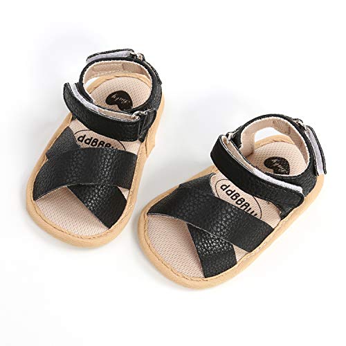 Sawimlgy Baby Girls Boys Sandals Summer Shoe Rubber Sole Pu Leather Mesh Infant Toddler First Walkers Princess Dress Outdoor Shoes #TOP4
