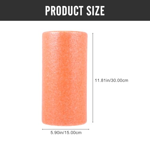 Fitness Massage Roller Yoga Muscle Roller Stick High-Density Epp Foam Column for Body Muscle Relaxation and Post-Workout 30x15cm for Travel and Home Use miniatura 2