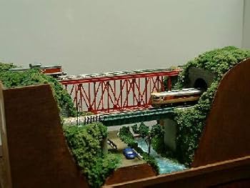 煉瓦橋のある風景　ジオラマ 煉瓦橋のある風景 ジオラマ