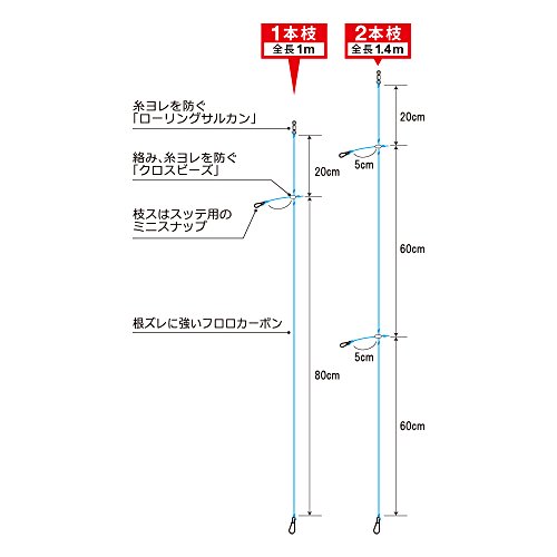 Duel Fluoro Line Fishing Line miniatura 3