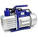 ARC-POWER 7 CFM 3/4 HP Two 2 Stage Rotary Vane Deep Vacuum Pump 110V 60Hz HVAC AC Tool