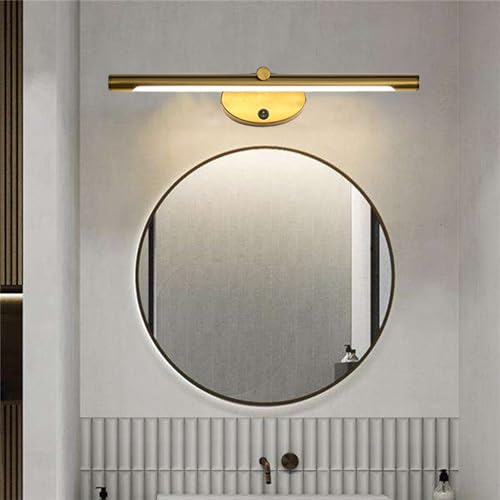 Moderna Metal Lámparas de Pared Interior LED con Acabado Dorado Elegante