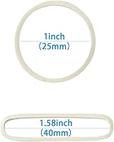 Vista 2 de 600 bandas de goma pequeñas de 1 pulgada, bandas elásticas de goma de uso general, bandas elásticas resistentes para el hogar, oficina, escuela
