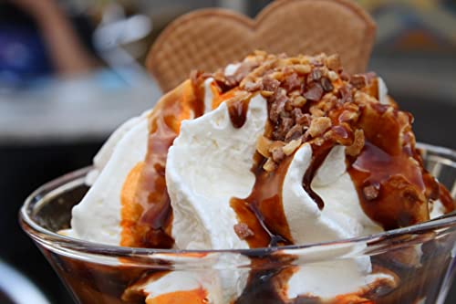Topkapi 251.207 kubek do lodów Sonia, 300 ml, szklanki do koktajli, Ice Cream Sundae, 6 sztuk ze szkła