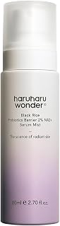 haruharu Wonder Black Rice Probiotics 2% NAD+ Serum Spray, Ultra Fine Mist, Moistur…