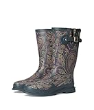 Western Chief Printed Tall Rain Boot Organic Paisley 9 M