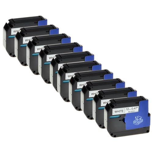 ���x���e�[�v 10 20 �p�b�N M K231 MK221 M 231 PT 45M PT 90 PT 70BM PT 70 PT M95 9mm 12mm ���n�ɔ�(10PK)