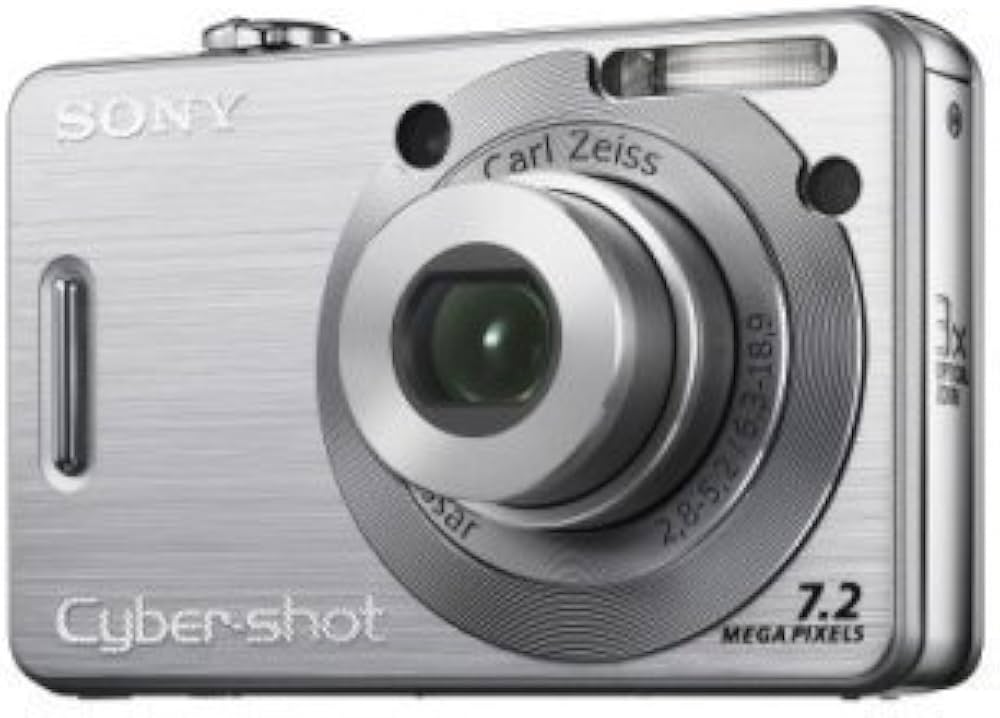Sony Cyber-shot DSC-W55 Digital Camera - Silver (7.2MP, 3x Optical Sony Cyber-shot DSC-W55 Digital Camera - Silver (7.2MP, 3x Optical