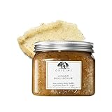 Origins Ginger Smoothing Body Scrub | Smooths & Softens | With Ginger & Dead Sea Salts, 21.2 Ounce