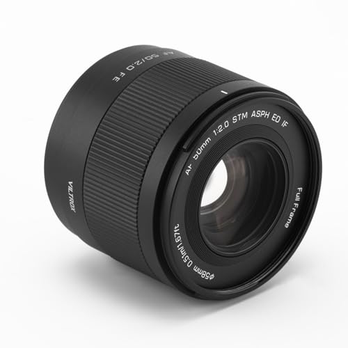 Image of VILTROX 50mm F2.0 FE-Mount, AF 50mm F2 Lens for Sony E, Full Frame STM Auto Focus Prime Lens for Sony E-Mount Cameras A7C A7ll A7RlI A7SIII A7III A7RIII A7IV A7RIV A9 A1 FX3 A7RV ZVE1 A7CR A7CII A93
