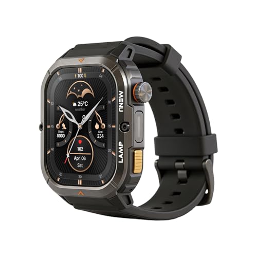 AGM Legion 3 Ultra Rugged Smartwatch Everyday Audio Bundle with Portable Speaker & Open-Ear Earbuds - Additional View