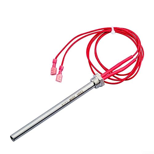 Edelstahl-Zündstab, 220 V, Lgniter, Holzpellet-Heizrohr, Kamin, Grill, Ofenteil, rostfrei, korrosionsbeständig, wasserdicht