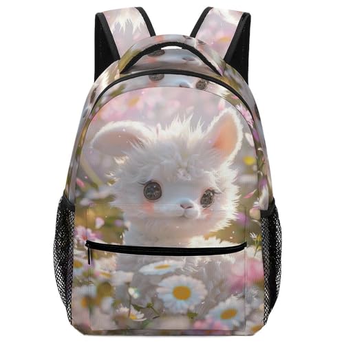 Sac à dos mouton pour enfant cartable animaux de taille unique pour la rentrée scolaire