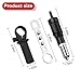 Sandfren Car Rivet Gun Adapter, Alloy Steel Riveter Gun Adapter Kit with Handle Grip & 4 Rivet Head for Cordless Electric Power Drill, Pop Riveting Nut Tool Drill Attachment, Universal Fit