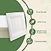 Klex Compostable 10"x10" Sugarcane Plates (75-Pack) Disposable Eco-Friendly Biodegradable Sugarcane Bagasse Plate, Square, 10 Inch, 75 Count 2