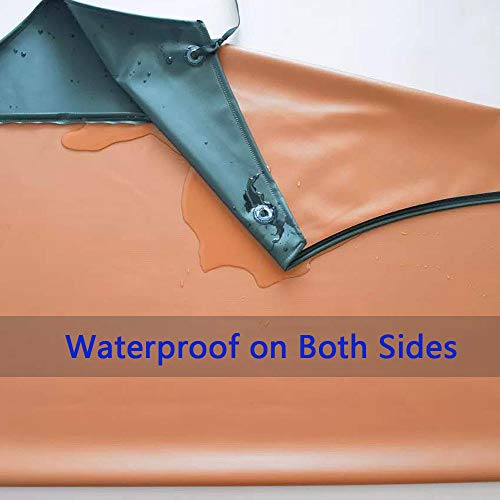 Pupopik Waterproof Rubber Vinyl Apron 40 Inch -Stay Dry thumb #2