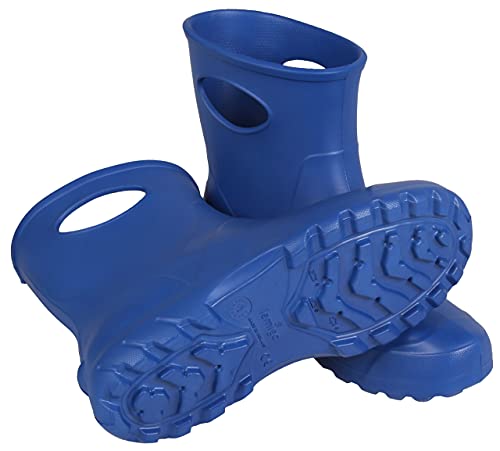 Niebieskie, damskie kalosze Garden LEMIGO + rękawice ogrodowe 38 EU / 5 UK