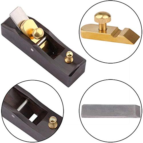 Mini Woodworking Plane, Woodworking Hand Plane DIY Small Hand Planer Wooden Carpenter Woodcraft Tool for Trimming, Wood Planing, Surface Smoothing 3 Mini Woodworking Plane, Woodworking Hand Plane DIY Small Hand Planer Wooden Carpenter Woodcraft Tool for Trimming, Wood Planing, Surface Smoothing - Image 3