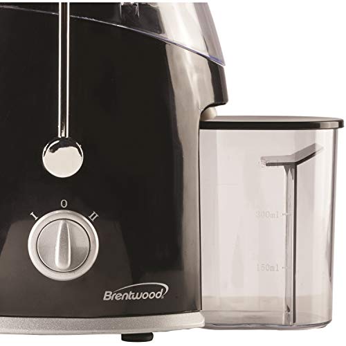 Brentwood Juice Extractor With Graduated Jar, 2-Speed 400W, Black #TOP1