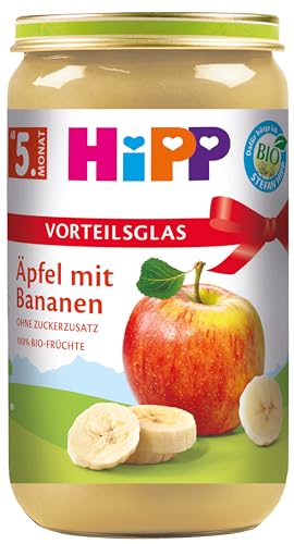 HiPP-Bio-Fruechte-Aepfel-mit-Bananen-6-x-250-g-ab-5-Monat-ohne-Zuckerzusatz-100-Frucht-in-bester-Bio-Qualitaet