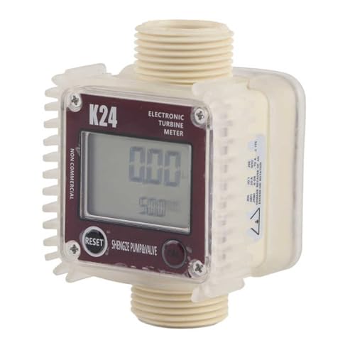 Débitmètre de carburant K24 avec écran LCD haute précision pour l'huile
