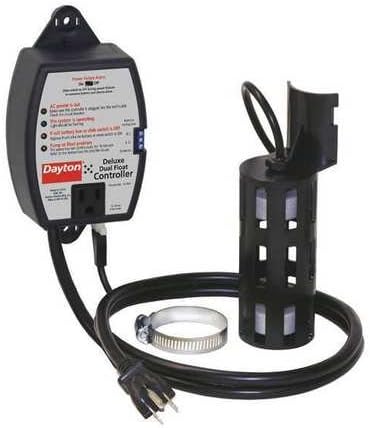 NO Caged Dual Micro-reed Float Switch 120VAC