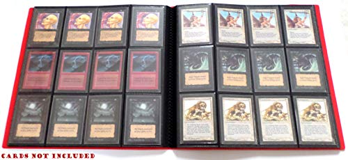 docsmagic.de Pro-Player 12-Pocket Playset Album Red - 480 Card Binder - MTG - PKM - YGO, 12-Pocket Playset - 480 Cards - Image 4