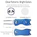 Custom Golf Divot Tool Kits with Ball Markers, Add Your Photo/Logo/Text Personalized Foldable Divot Tool with Marker Pop-Up Buttons for Golfers