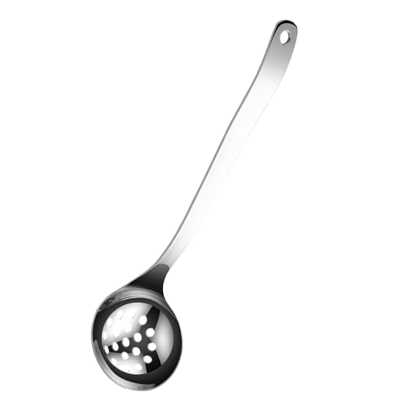OFFSCH Creative Soup Ladle Skimmer for Hot Pot Deep Strainer with Comfortable Handle Practical Kitchen Utensil for Home and Restaurant Use