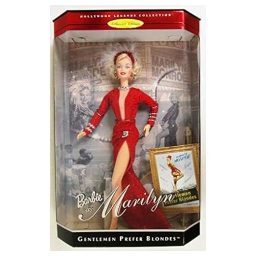 Barbie as Marilyn in "Gentlemen Prefer Blondes" Movie.