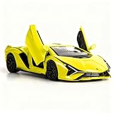 RMZ City Lamborghini Sián FKP37 Casting Car Modell, Zinklegierung Spielzeugauto für Kinder und Geschenke