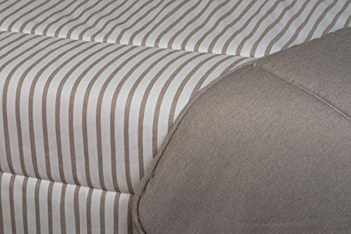 Velfont - Relleno Nórdico Estampado Verona de Velfont - Cama 135/140 + (235 x 270), Arena Vigoré