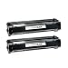 Produktbild Logic-Seek 2 Toner kompatibel für Canon FX8 Fax L 380 Series 390 400 I-Sensys Fax L 380 S 390 Laser Class 510 PC-D 320 340 - 8955A002 - Schwarz je 3500 Seiten