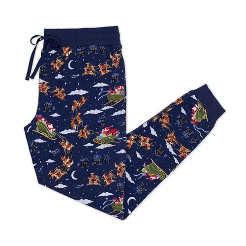 Little Sleepies Women's Pajama Bottoms, Jogger-Style Comfy PJ Pants, Viscose from Bamboo Pajamas, Family Matching Outfits