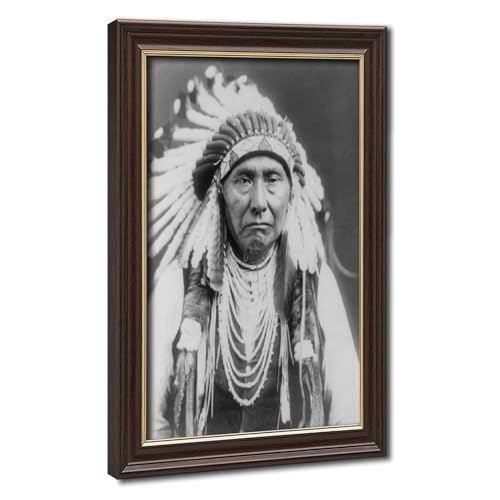 Toile Chief Joseph WCYB tableau amérindien pour créer une ambiance cabinet de travail
