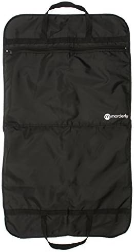 Morderly Folding Travel Suit or Garment Bag. Lightweight and Easy to Carry with Handles. Includes Shoe Pocket