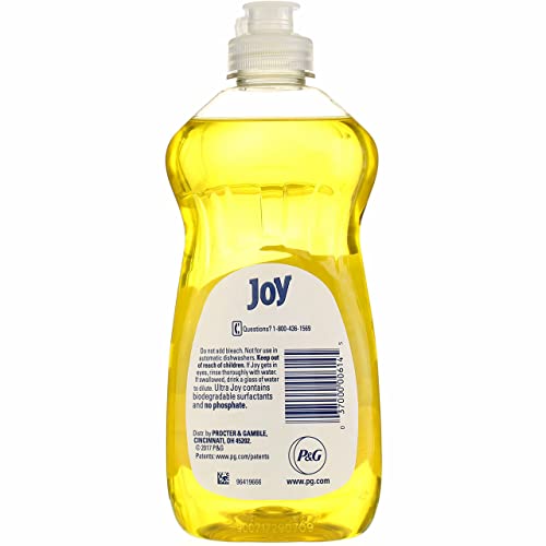 Joy Ultra Dishwashing Liquid, Lemon Scent 12.60 Oz (Pack Of 8) #TOP2
