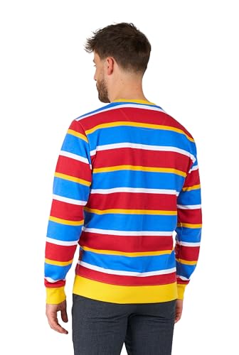Opposuits Men's Sesame Street™ Sweater - Slim Fit - Pullover Sweatshirt - Multicolor - Long Sleeve - Crew Neck2