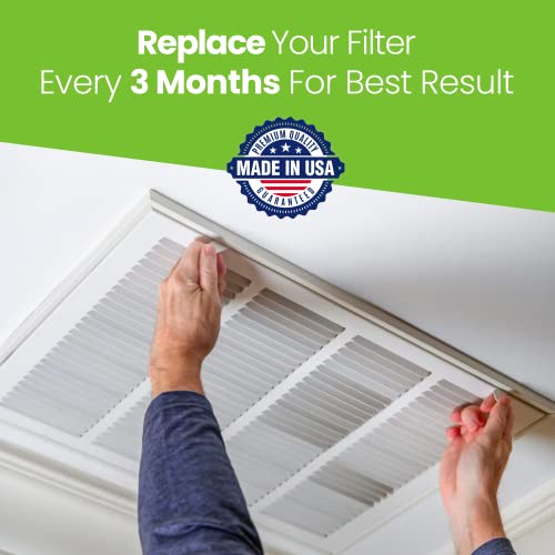 Filti 6500 Pleated High Capacity Home Hvac Furnace 16 X 25 X 1 Merv 11 Air Filter With Reduced Carbon Footprint And Nanofiber Technology (4 Pack) #TOP6