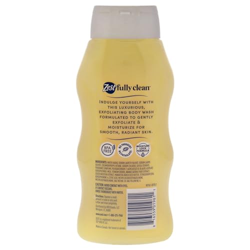 Zest Body Wash - Enriched with Coconut Milk - Invigorating Scent - Hydrating Body Soap - Suitable for All Skin Types - Coconut Milk and Mango - 20 oz