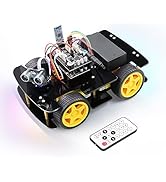 Freenove 4WD Smart Car Kit for Raspberry Pi 4 B 3 B+ B A+, Face ...