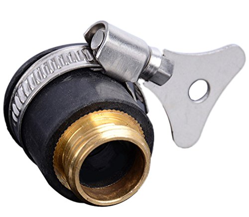 Preisvergleich Produktbild Fansport Wasserhahn Adapter, Schlauchverbinder Multifunktionaler Messing Schlauch Adapter Wasserhahn Adapter mit Clamp