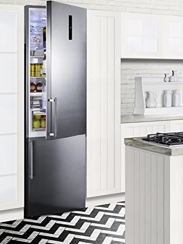 Summit Appliance FFBF181ES2IM 24 Inch Wide Bottom Freezer Refrigerator thumb #8