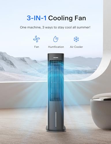 Refroidisseur d'air PELONIS 5L avec télécommande pour grand salon - 3