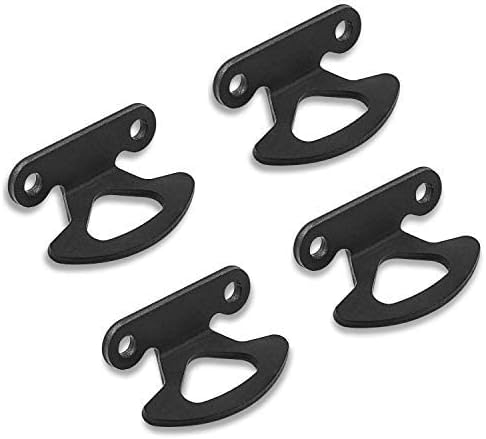 Sporthfish 4 Pcs Tie Down Hooks Compatible for 2000-2017 Ford Tie Down Anchors F150 Styleside 2004-2017 Explorer Sport Trac 2001-2010 Bed Inner Hook Kits