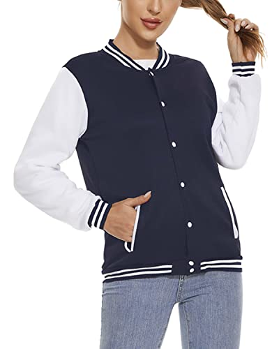 Image of Yuji Itadori Women Varsity Jacket Baseball Lightweight Outwear Fleece Coat Button Down Clothes